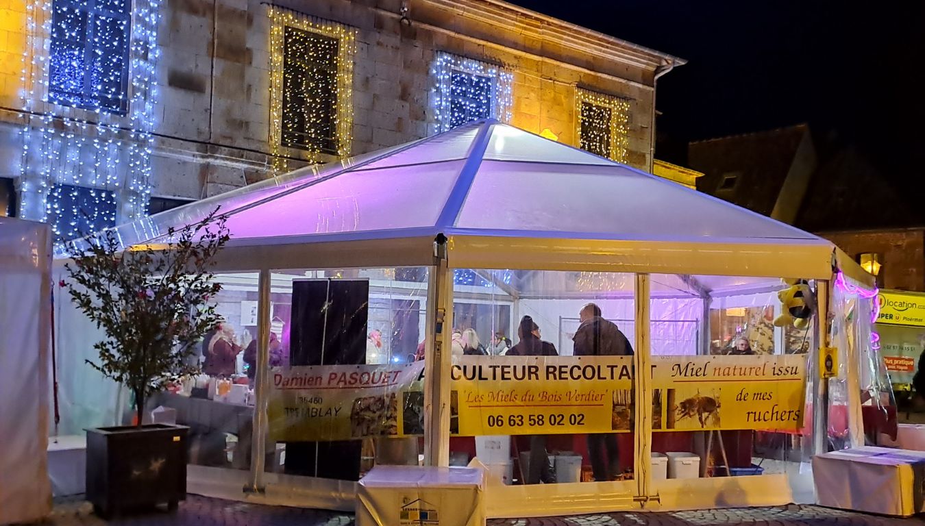Marché de Noël à Maen Roch